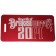 Red Broken Arrow Pride - Face Me - 2014 Luggage Tag - Personalized, Custom Engraved