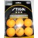 Stiga 3-star 40mm Ping Pong Balls - 6 per package - Table Tennis Balls - ORANGE