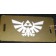 Zelda TriForce Eagle - Luggage Tag -  - Metal Luggage or Golf Bag Tag - Personalized, Custom Engraved